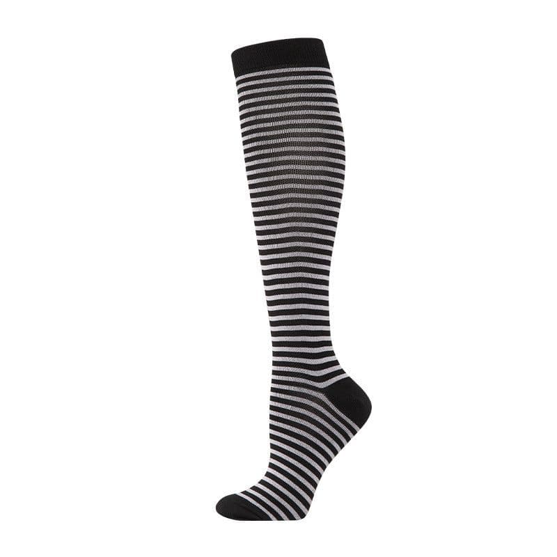 image-Max sports calf socks women's running and skipping high tube muscle energy compression socks summer long tube pressure socks wholesale
