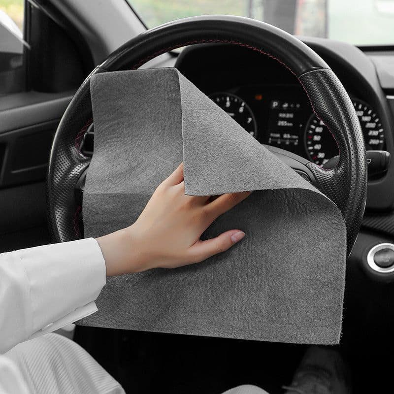 image-Magic Microfiber Cleaning Cloth - Black 20x25cm