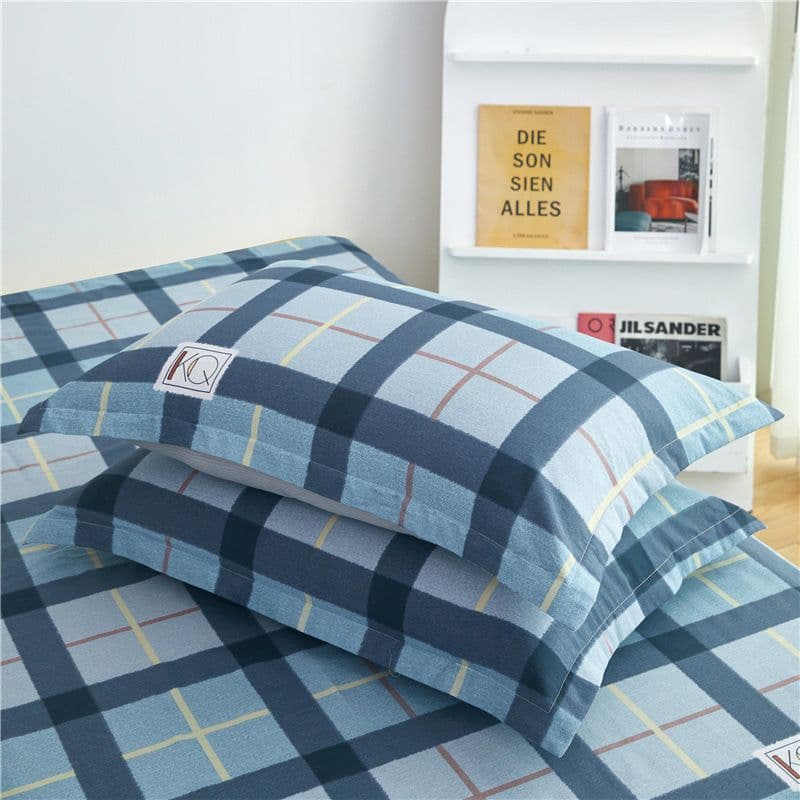 image-Spot Cotton Pillowcase - Cartoon Print Skin-Friendly