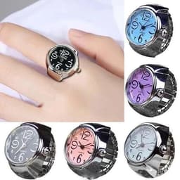 image-Smeeto Zinc Alloy Sports GMT Watch - Purple, 37mm, Buckle