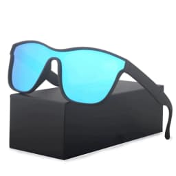 image-USOM Polarized Sunglasses - Black Round Frame
