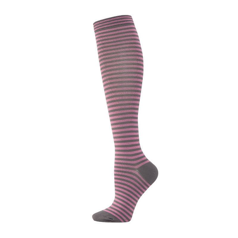 image-Max sports calf socks women's running and skipping high tube muscle energy compression socks summer long tube pressure socks wholesale