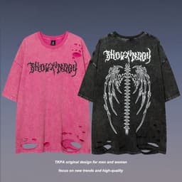 image-TKPA Hip-Hop T-Shirt - Black Skeleton Devil XXL
