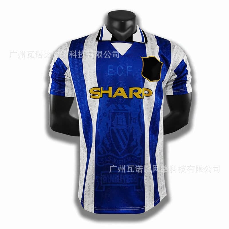 image-Football Jersey - Retro Home Away Long Sleeve Polyester
