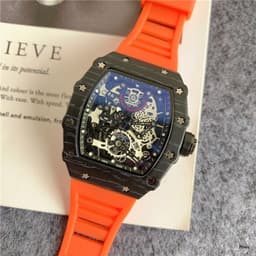 image-Men's Casual Business Watch 43mm Stainless Steel Quart Dial
