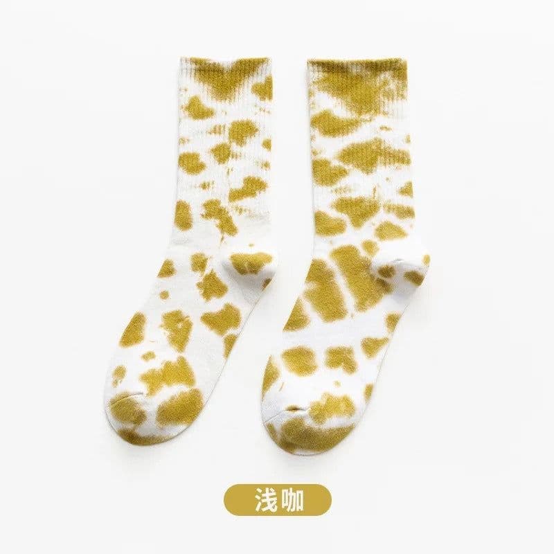 image-WXW151 Mid-Tube Socks - Black Blended Unisex