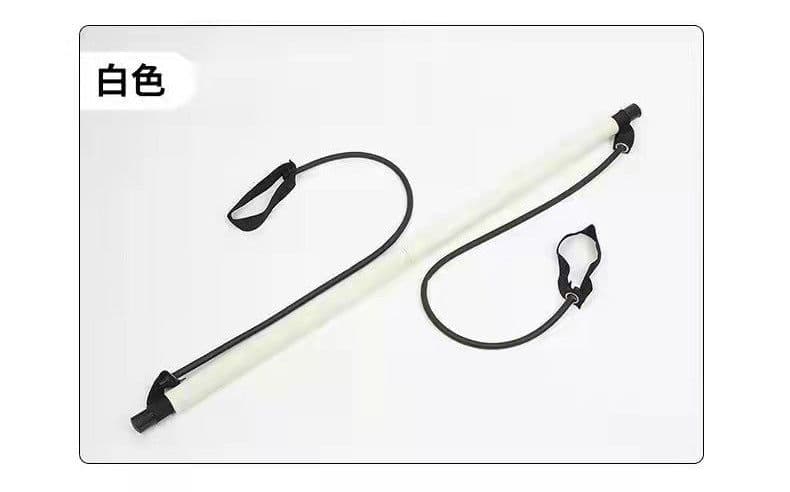 image-Xuanlebao Pilates Stick Pull Rope - Black TPR