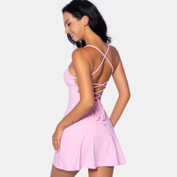 image-European and American cross-border hot-selling sexy back golf tennis skirt dress gym sports yoga clothes