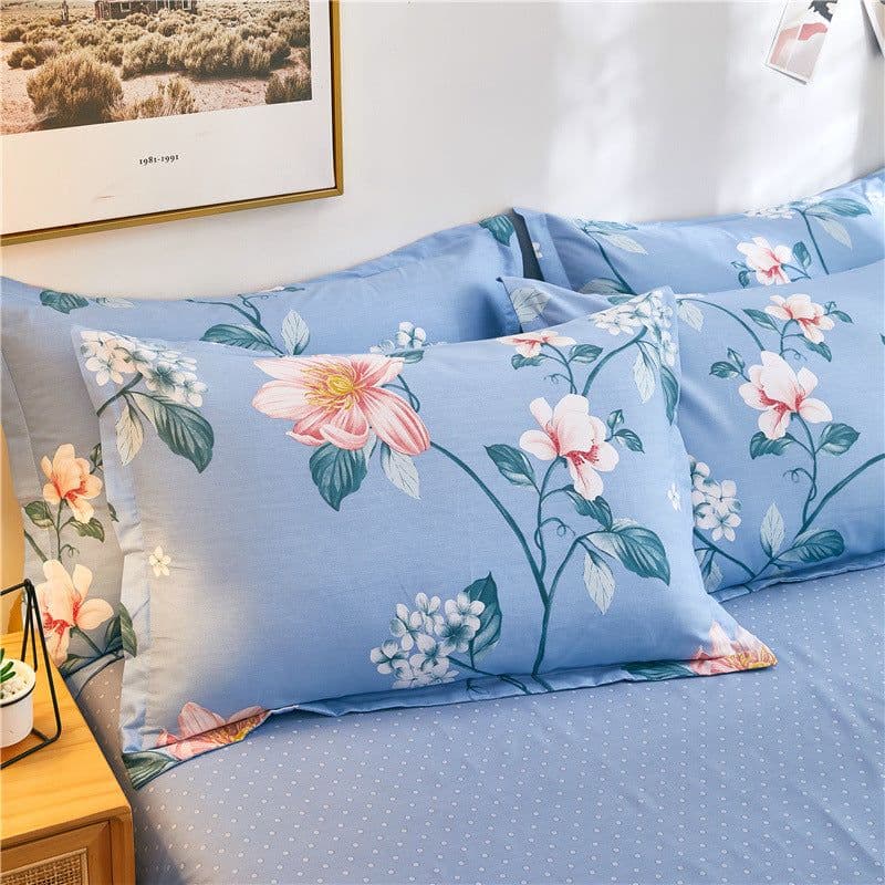 image-Spot Cotton Pillowcase - Cartoon Print Skin-Friendly