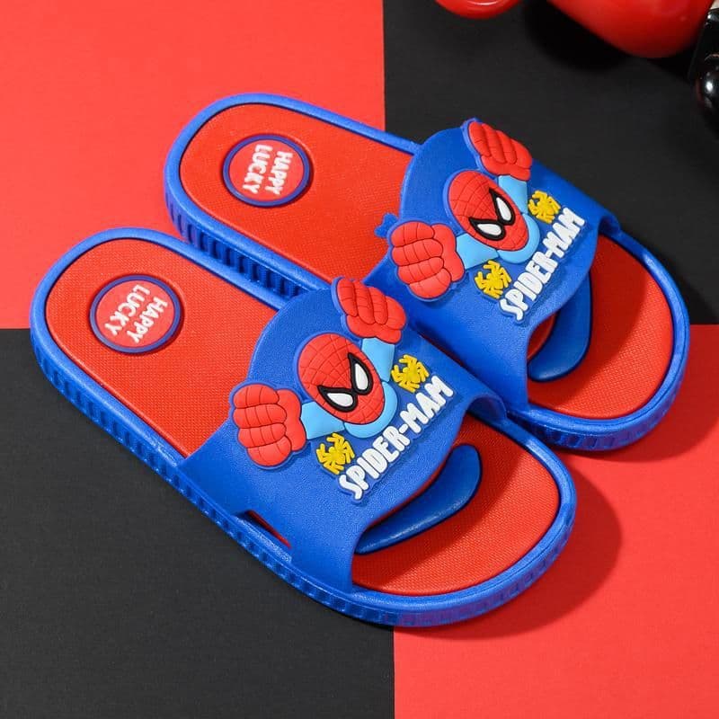 image-Kids Cartoon Slippers - Gray Spider-Man, Size 38-39, Summer 2023