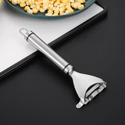 image-Stainless Steel Corn Stripper Manual Planer Separator - Modern Minimalist