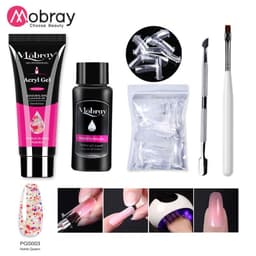 image-Manicure Crystal Extension Glue Set 5-Piece Full Set Explosive Style Nail Tools