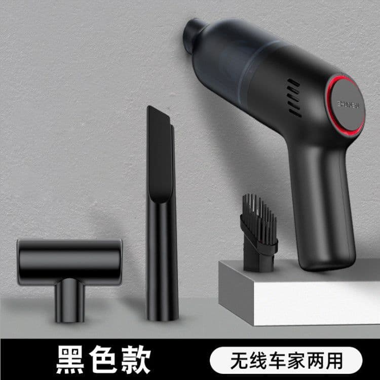 image-Car Mini Vacuum Cleaner - Wireless Handheld 120W Green