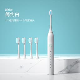 image-Electric Toothbrush USB Rechargeable Waterproof