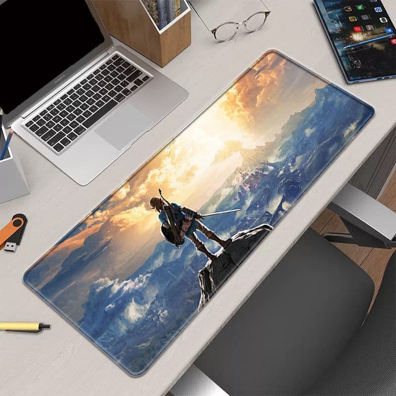 image-Dragon Ball Cartoon Mouse Pad - Natural Rubber - Anti-Slip Thickened Desk Mat