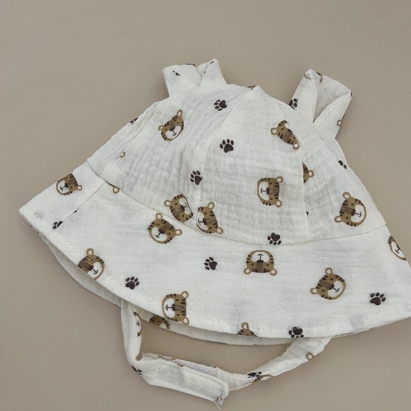 image-INS Baby Sun Hat Cotton Rabbit Ears Fisherman
