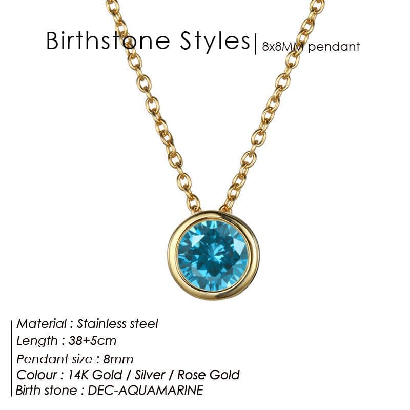 image-E-Manco Light Yellow Titanium Steel Necklace - Rose Gold Stainless Steel Cross Chain