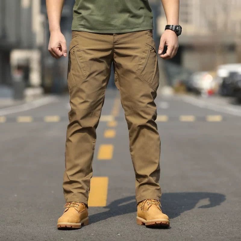 image-Outdoor Multi-Pocket Fishing Pants - Dark Night 5XL