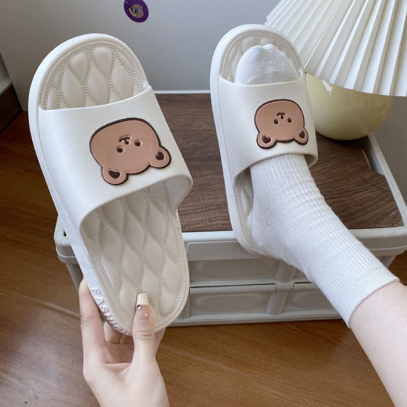 image-Guangdong Lisheng Cartoon Slippers - Unisex Summer Non-Slip Flip Flops 44-45