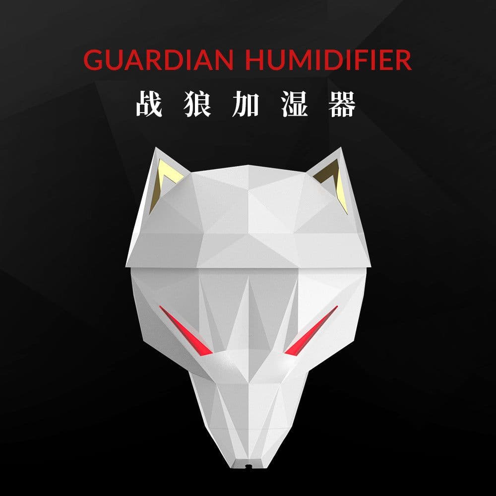 image-2021 new wolf wolf humidifier USB mini colorful lights indoor desktop air purification hydrating spray moisturizing