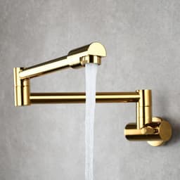 image-Star Veda CF3010 Brushed Gold Copper Kitchen Sink Faucet