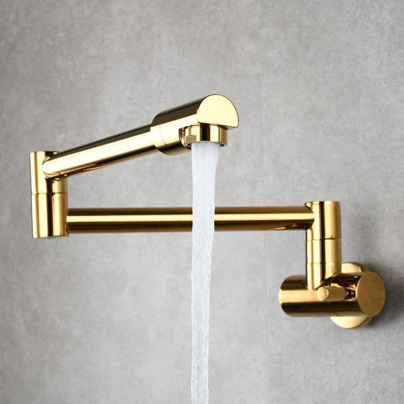image-Star Veda CF3010 Brushed Gold Copper Kitchen Sink Faucet