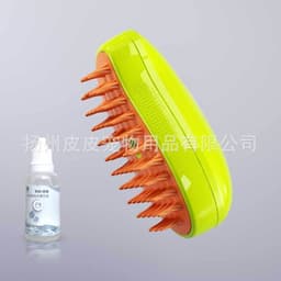 image-Pet Spray Massage Comb for Dogs - Green