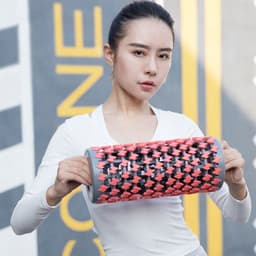 image-yoga column telescopic foam roller roller female home fitness portable muscle relaxation exercise