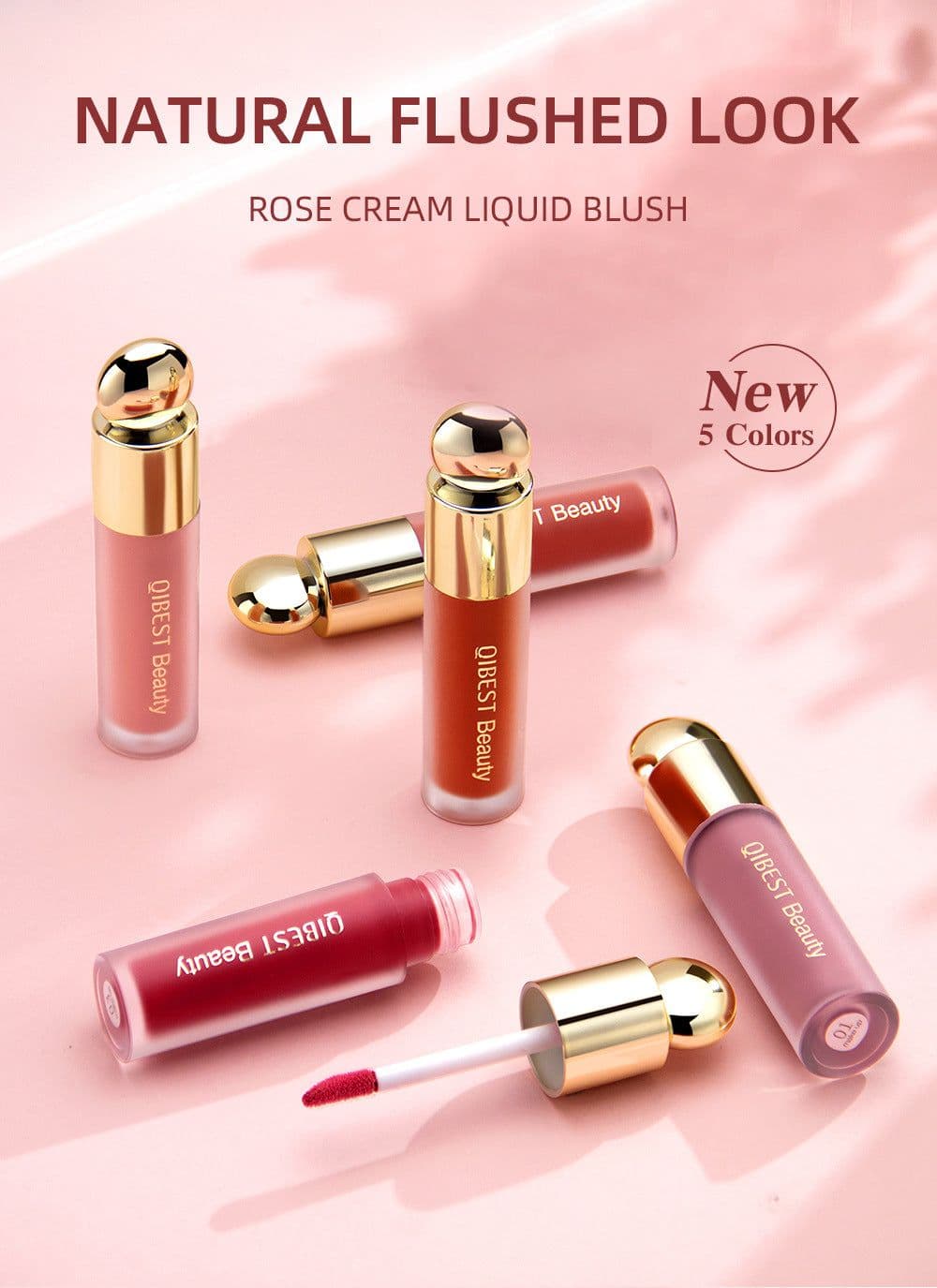 image-QiBest Liquid Blush - Natural Moisturizing Rouge