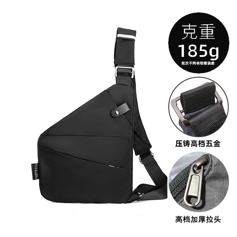 image-Tactical Chest Bag - Oxford Cloth Crossbody Shoulder Bag