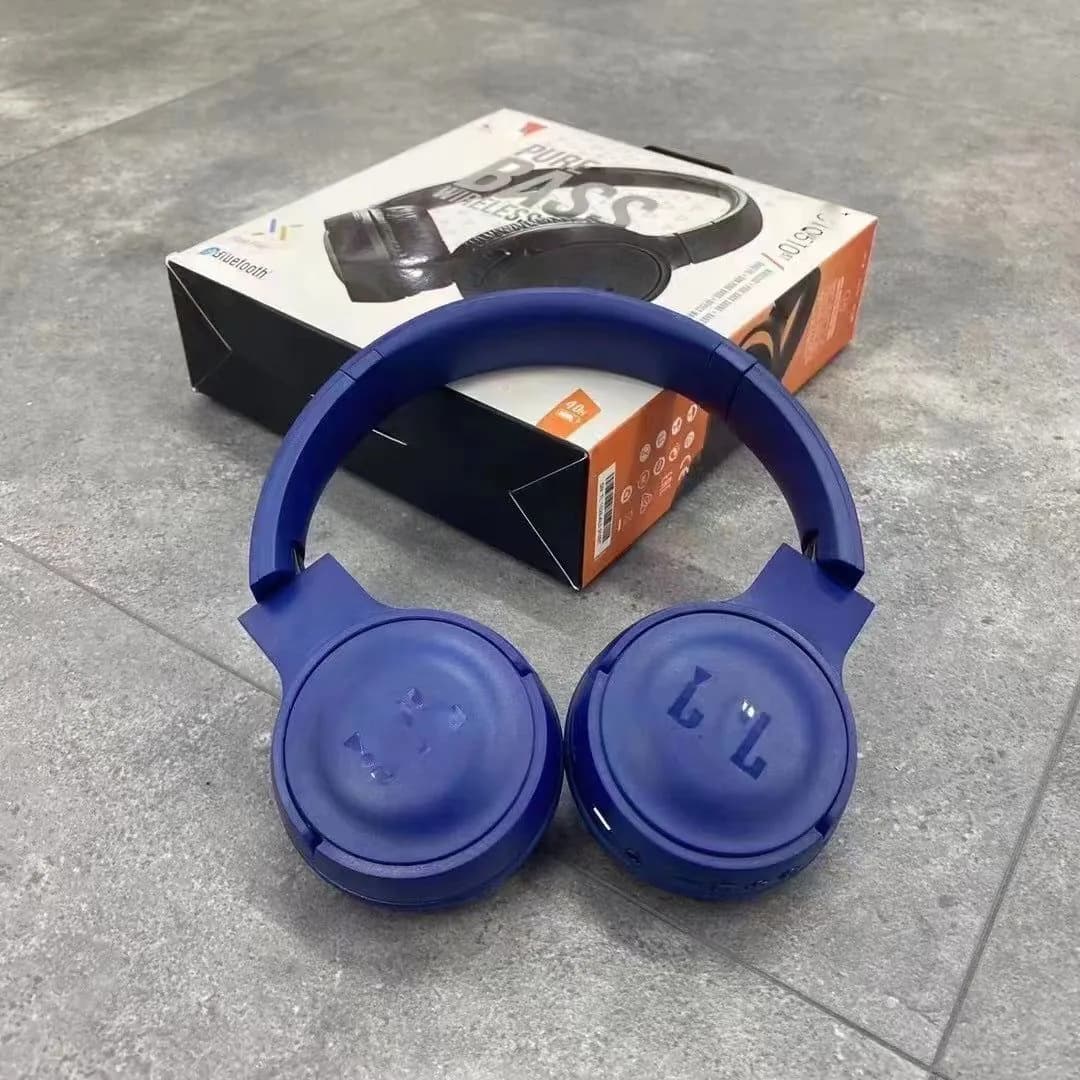 image-Suitable for JBL T510BT head-mounted wireless Bluetooth headset music bass HIFI game headset call with microphone