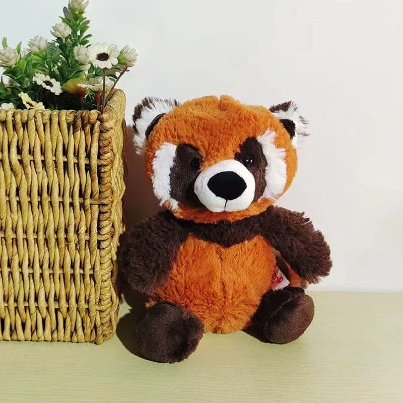 image-Raccoon Plush Toy 25cm Gray - Kids Stuffed Animal