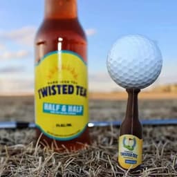 image-Mini Beer Bottle Golf Tees - Plastic Ball Tee