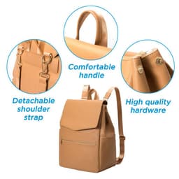 image-Factory Direct PU Mother & Baby Backpack - Waterproof & Multifunctional