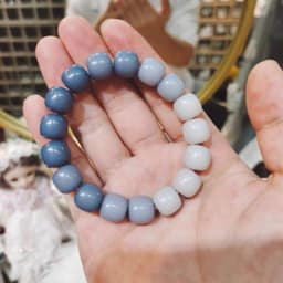 image-Transparent White Jade Imitation Bodhi Bracelet
