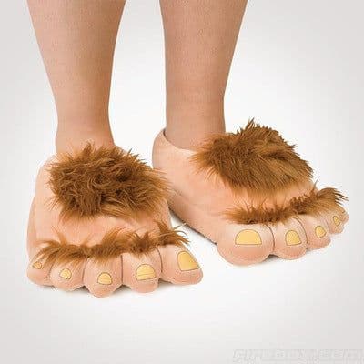 image-Poop Emoji Slippers - Brown Plush One Size