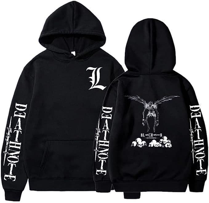 image-Men's & Women's Anime Hooded Hoodie - Large Size