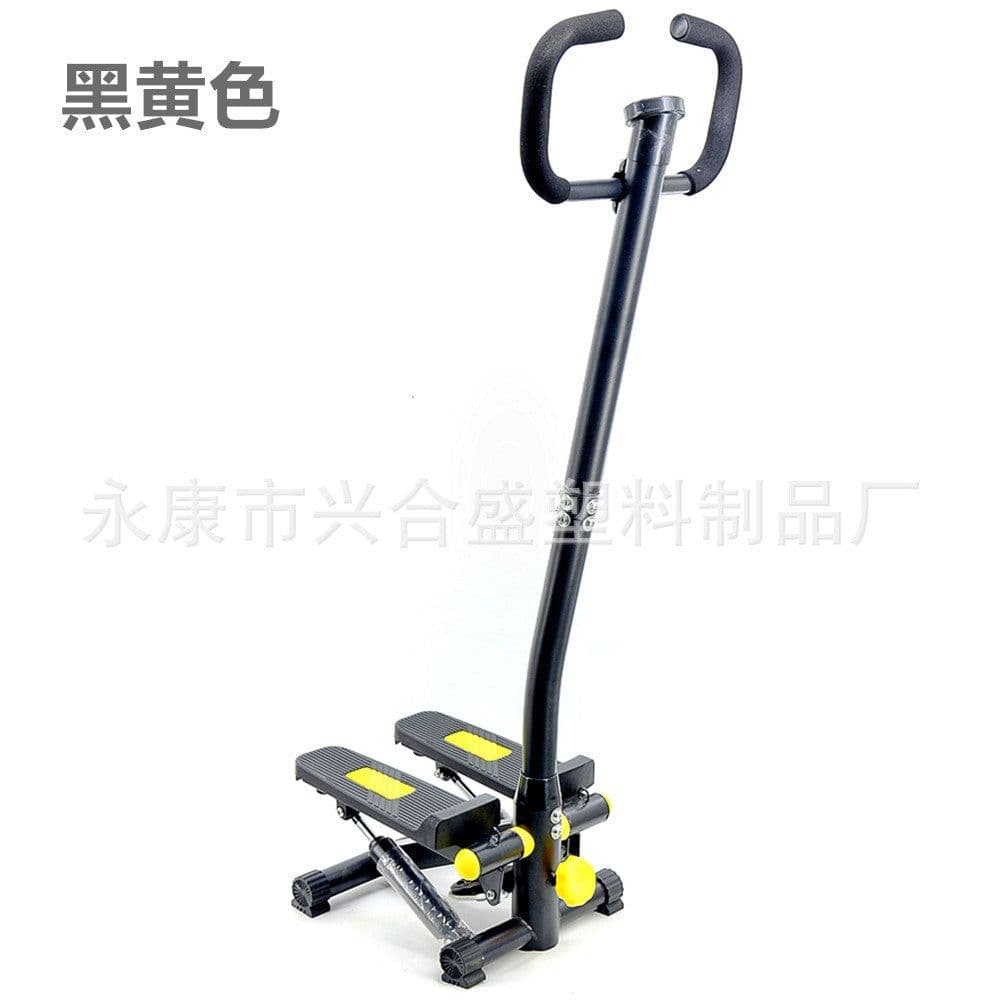 image-Handrail stepper home hydraulic stepper indoor climbing jogging pedal machine fitness equipment 5 colors optional