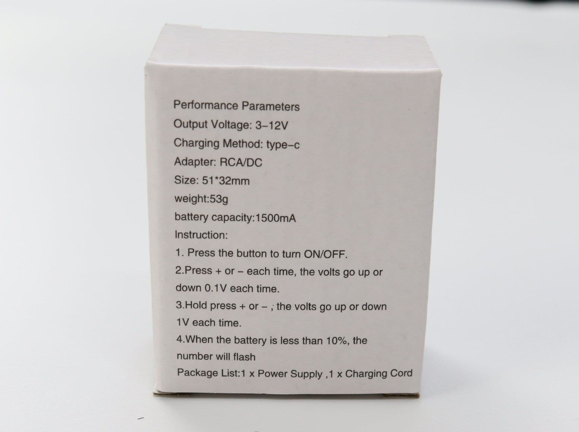 image-Wireless USB Tattoo Power Supply - Rechargeable