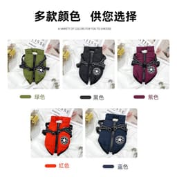image-Waterproof Bichon Frize Cotton Dog Coat Purple Small