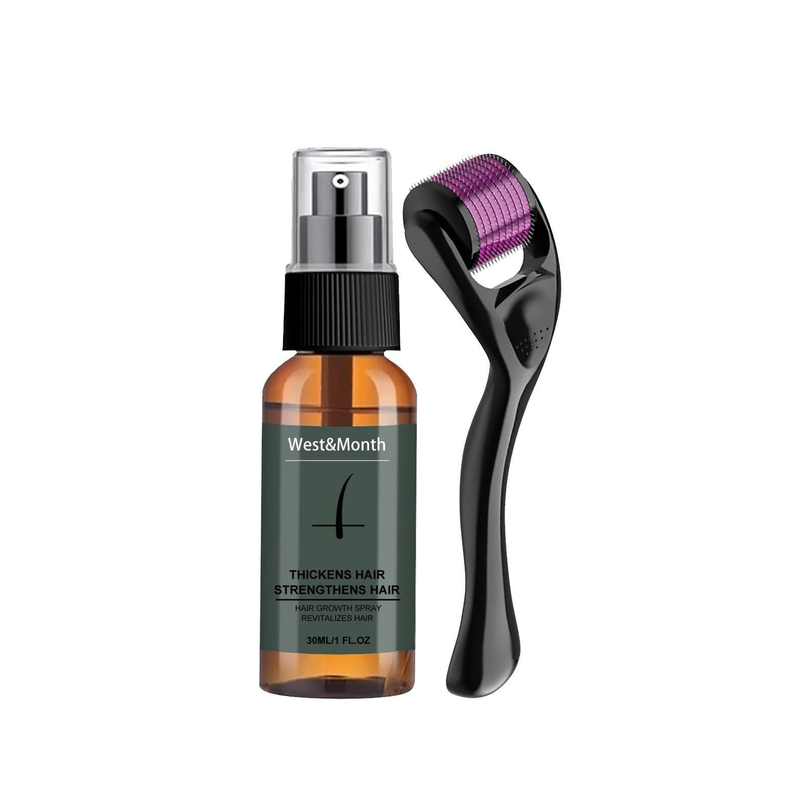 image-West&Month Beard Growth Spray Set 30ml