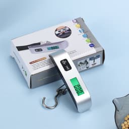 image-Portable Electronic Scale - 50KG Spring Luggage Scale - European Style
