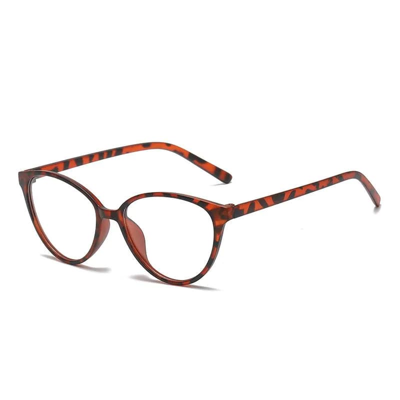 image-New color-changing anti-blue light glasses women's trendy retro glasses frame glasses frame fashion cat's eye color-changing glasses men