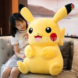 image-Pikachu Plush Doll - 30cm Soft Toy