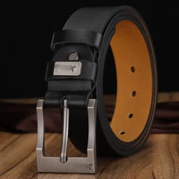 image-New belt men's wholesale imitation leather casual belt men's manufacturers make all-match belts PU leather pants belt on behalf of