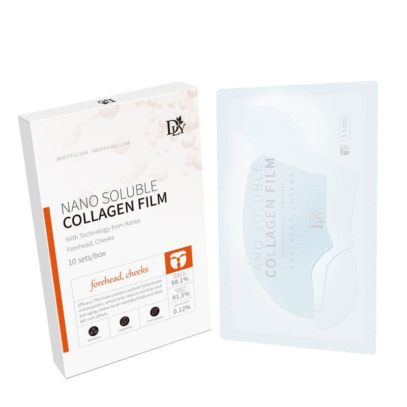 image-Nano-filled collagen soluble mask water-soluble mask cross-border wholesale hydrolyzed silk filling sheet type 3