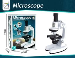 image-Children's DIY Microscope Set - Educational Science Kit
