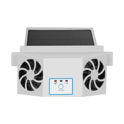 image-Car Solar Radiator Fan - White 75W