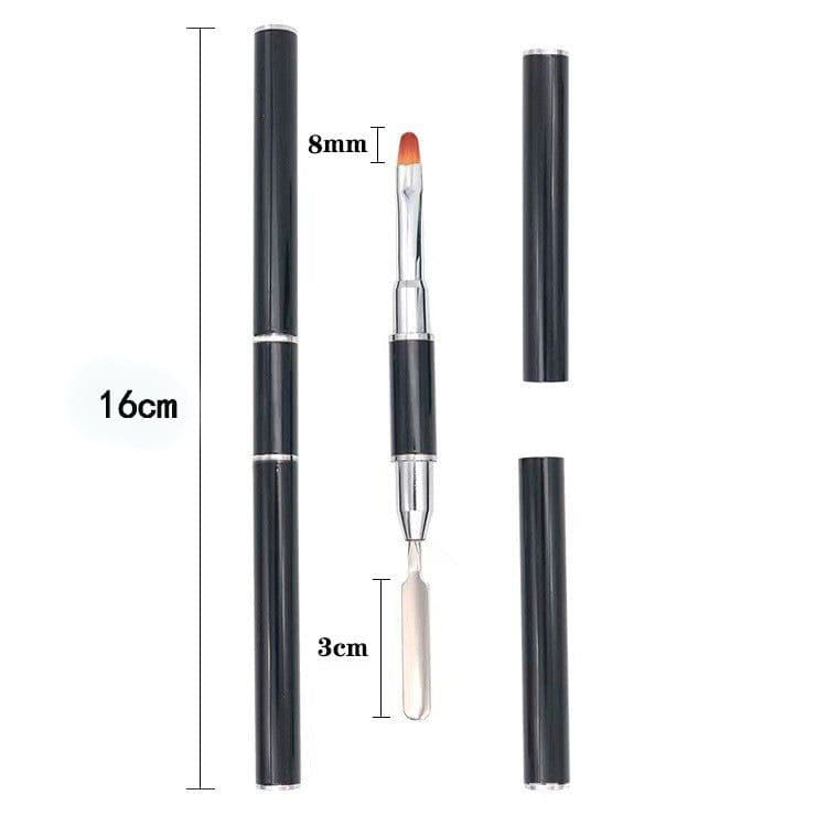image-Lattice Spectrum UV Gel Pen - Silver Round Head