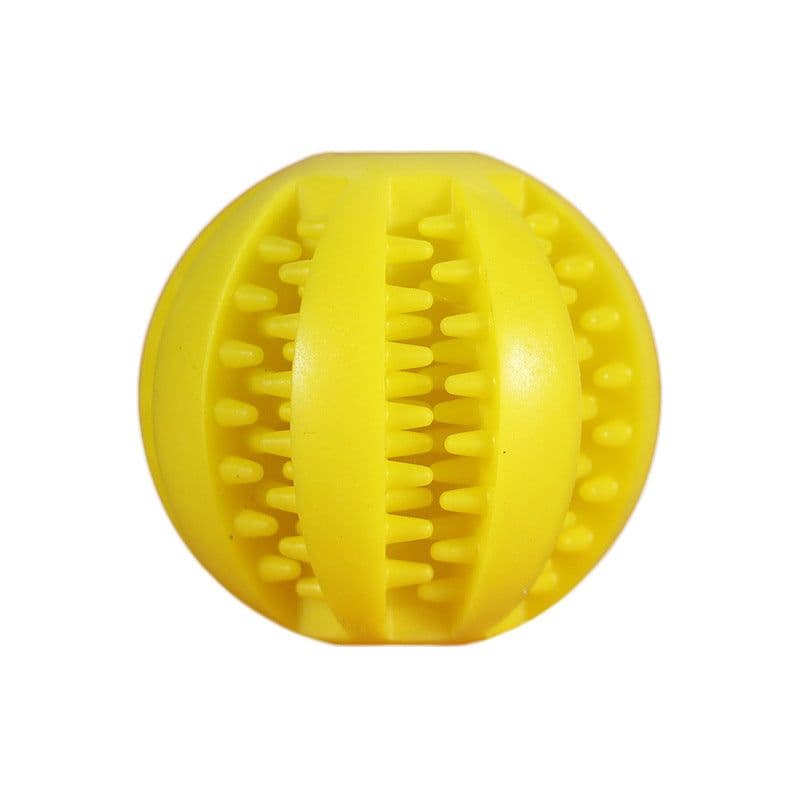 image-Dog Chew Toy Ball - Rubber 11.5cm Glitter